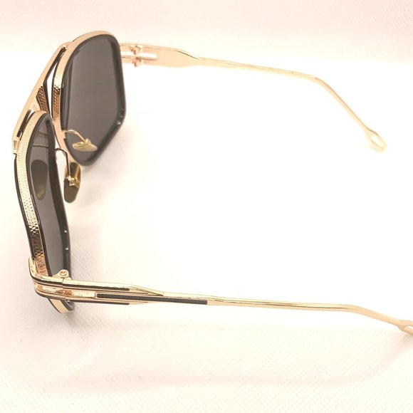 New Men's Oversized Luxury Square Retro Sunglasses - Picture 7 of 7